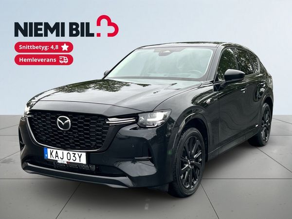 Mazda CX-60 PHEV Euro 6 S&v-däck/360/Skinn/MOMS/Navi/Kamkedja - 2024