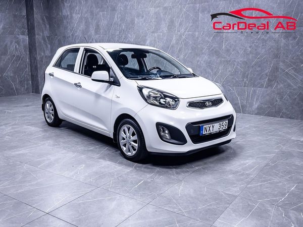 Kia Picanto 5-dörrar 1.0 MPI 68hk Rattvärme Fordonsskatt 360kr/år - 2013