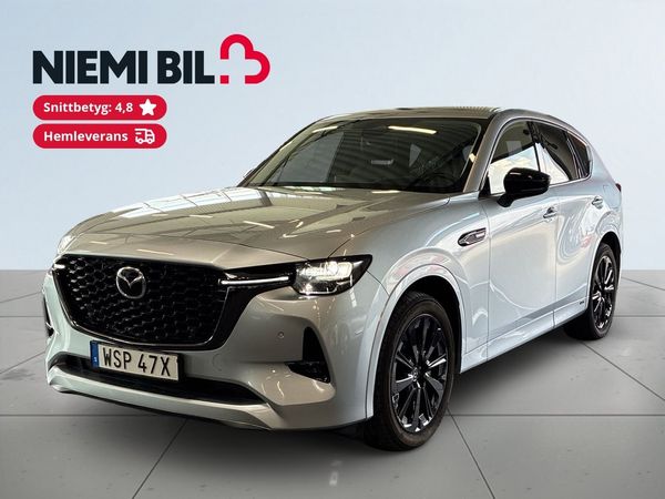 Mazda CX-60 PHEV Homura S&V-hjul/Skinn/Elstolar/BOSE/360kam/MOMS - 2024