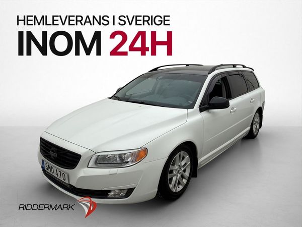 Volvo V70 D3 Momentum Värmare Drag Halvskinn Sensorer - 2014