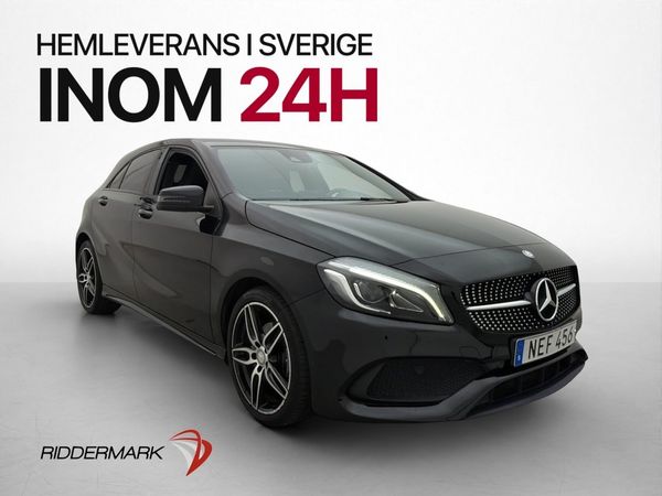 Mercedes A180 d AMG 109hk Halvskinn 2-Zons 0,38l/Mil - 2016