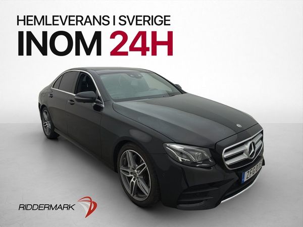Mercedes E200 AMG HUD Pano Burm Wide 360° Värmare - 2018