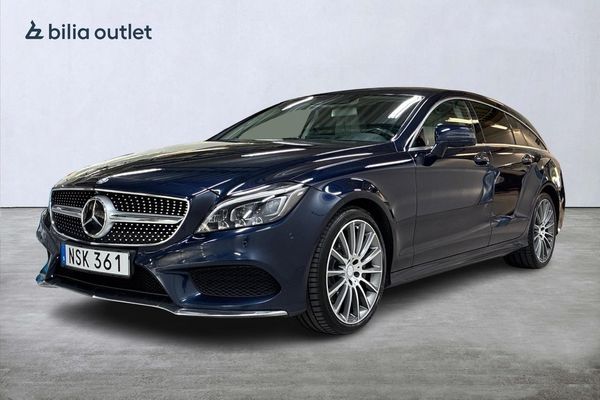 Mercedes CLS350 BlueTEC 4MATIC Shooting Brake AMG 252hk Drag 360° - 2015