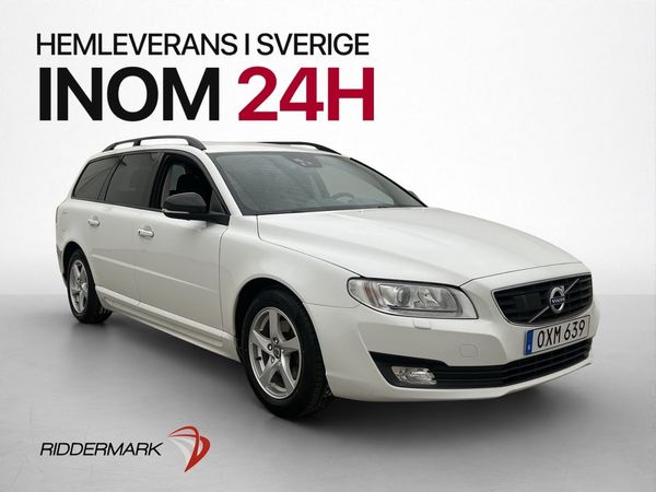 Volvo V70 D4 181hk Classic Dynamic Värmare Skinn Adaptiv - 2016