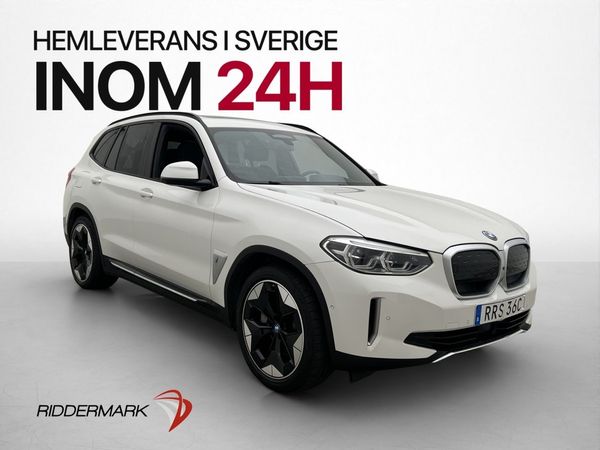 BMW iX3 286hk Pano H/K HUD Drag 360° Elstolar Skinn MOMS - 2021
