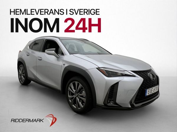 Lexus UX 250h 184hk F Sport Kamera Skinn Rattvärme Navi Drag - 2024