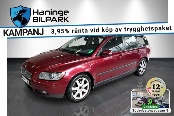 Volvo V50 2.4 KINETIC SUPERDEAL 3.95% / DRAGKROK / NYBESIKTAD - 2005