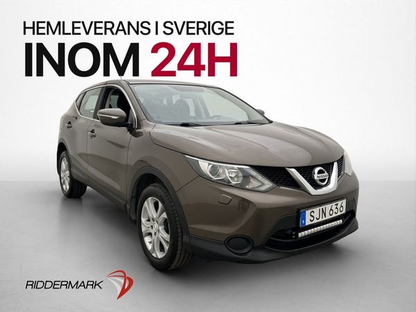 Nissan Qashqai 1.2 DIG-T 115hk 3 Brukare M-Värmare Bluetooth - 2014