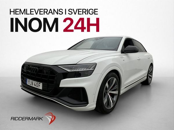 Audi Q8 60 TFSI e Q 462hk S-line B&O Kamera Värmare Nav Drag - 2021