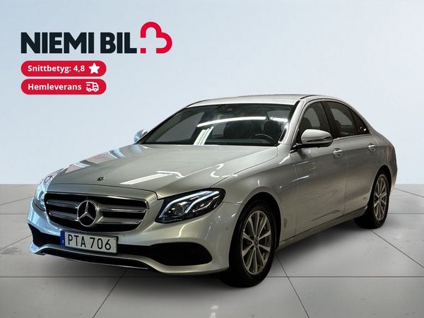 Mercedes E220 d 4MATIC Avantgarde dragkrok 360° S&V-däck navi - 2018