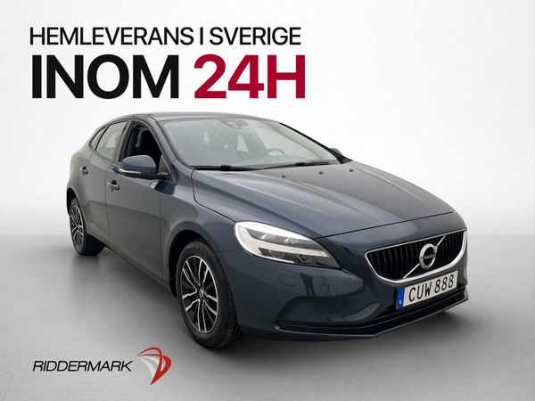Volvo V40 D2 120hk Advanced Isofix 0.36l/mil Nyservad - 2018