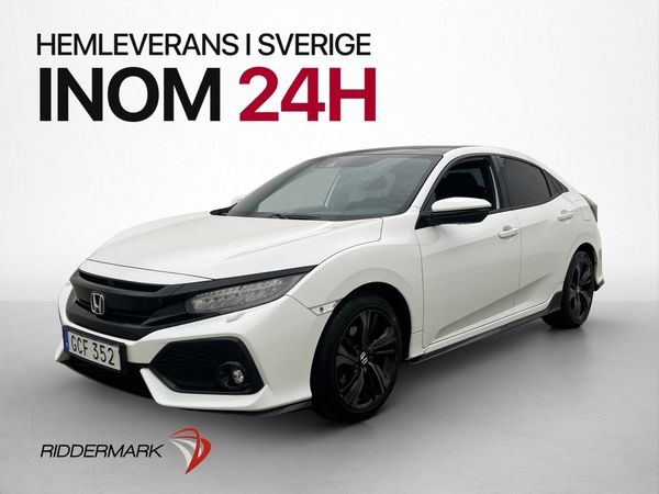 Honda Civic 1.5 i-VTEC 182hk Pano Navi Kamera Bluetooth - 2017