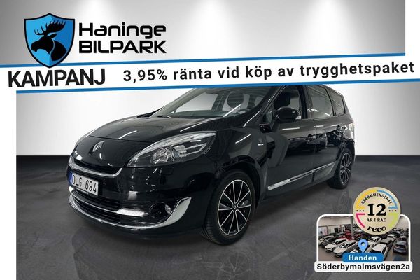 Renault GRAND SCENIC 1.6 dCi Bose Edition 7-Sits /PDC /1-ÄGARE /DEAL fr3,95% - 2012