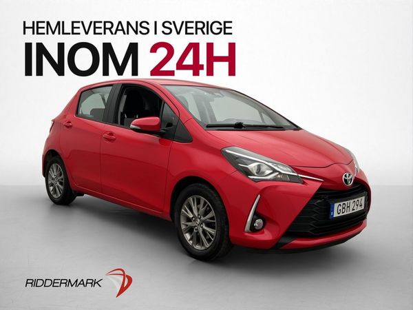 Toyota Yaris 1.5 VVT-iE 111hk B-Kamera M-Värmare Bluetooth - 2018