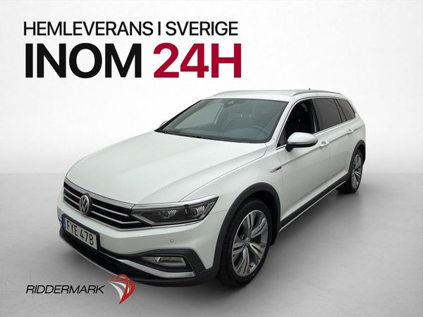 Volkswagen Passat Alltrack 190hk 4M Kamera Skinn Värm Drag - 2020