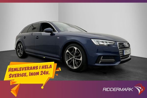 Audi A4 Avant TDI Quattro 190hk S-Line Cockpit Matrix Drag - 2016