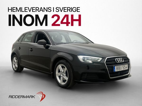 Audi A3 Sportback TFSI 150hk Proline Sensorer Farthållare - 2018