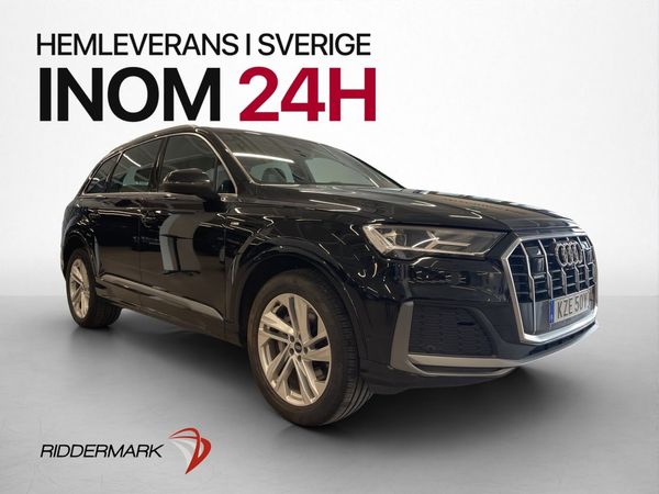 Audi Q7 50 TDI 286hk S-Line 7-Sits Cockpit Luft P-Värm Drag - 2022