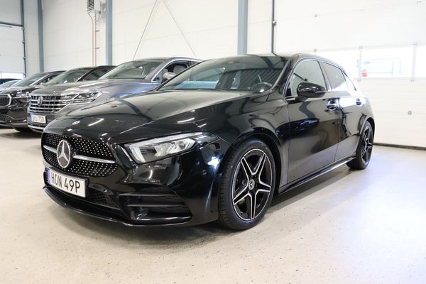 Mercedes A180 AMG Line Widescreen B-Kamera Navi Burmester 136hk - 2019