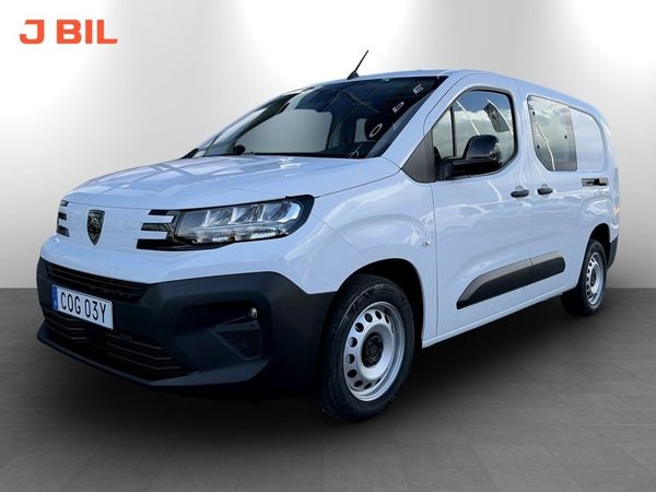 Peugeot Partner Crew Cab 130hk Aut - EDITION! SERVICE & V-HJUL INGÅR! - 2026