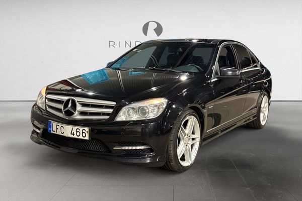 Mercedes C180 CGI 156 HK AUT AMG LINE PANO BT PDC FARTHÅLLARE 18" - 2011