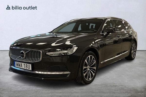 Volvo V90 Recharge T6 AWD Core Edition Nyservad 360°kam Drag Navi - 2023