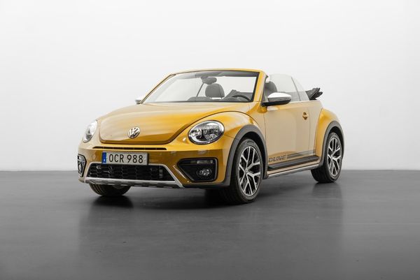 Volkswagen Beetle Dune Cabriolet 1.4 TSI - Extremt låg mätarställning! - 2016