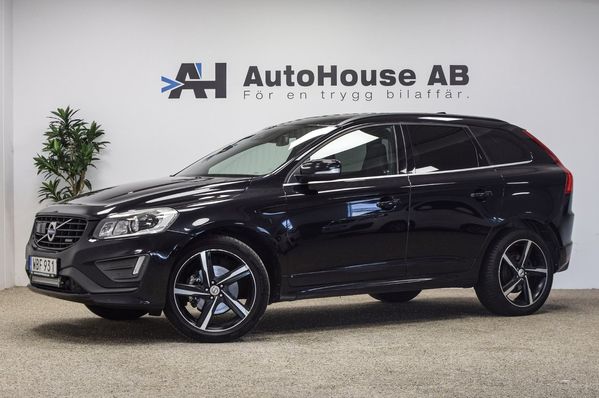 Volvo XC60 D5 AWD Polestar 230HK Black R Design Pano BLIS Drag - 2014