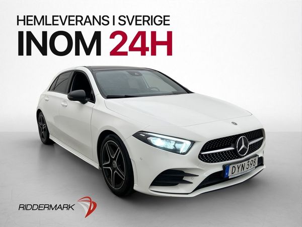Mercedes A180 d AMG Night Pano Kamera Halvskinn Navi - 2018