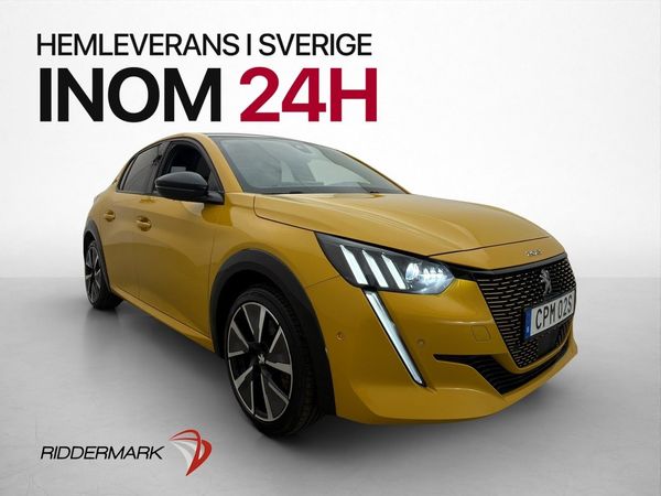 Peugeot e-208 136hk GT Kamera Navi Halvskinn - 2020