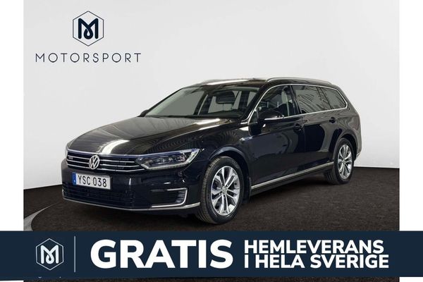 Volkswagen Passat Variant GTE 1.4 TSI Aut Adpt-fart B-kamera Drag Värmare - 2018