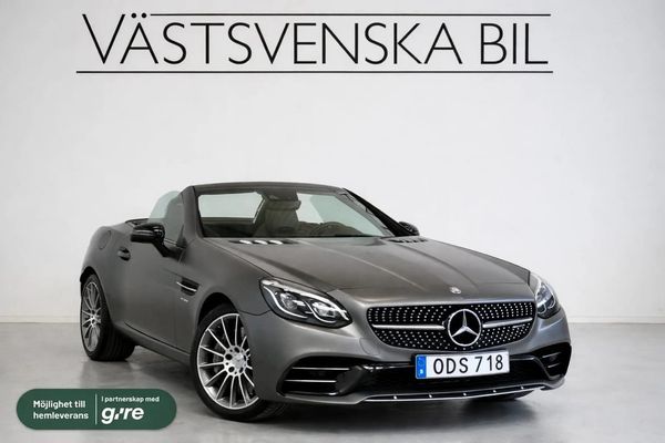 Mercedes SLC43 AMG H&K/Carplay/Sv.såld/OBS skick - 2017