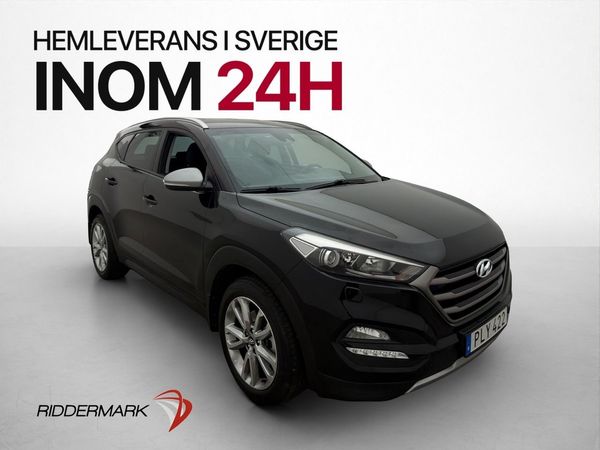 Hyundai Tucson 1.6 T-GDI 177hk 0.71l/mil Kamera Navi Rattvär - 2018