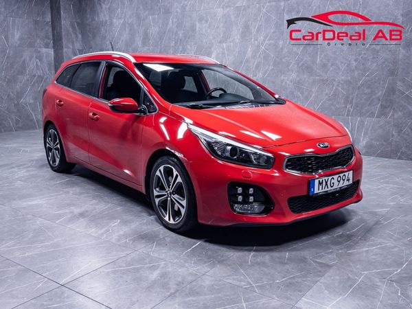 Kia Cee´d SW 1.6 CRDi 136hk GT Line Kamera Navi Rattvärme Drag - 2016