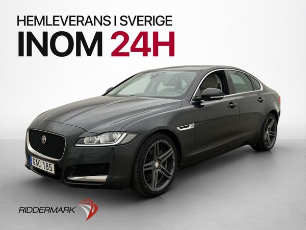 Jaguar XF 20d 180hk Skinn Värmare Kamera Navi P-Sensorer - 2016