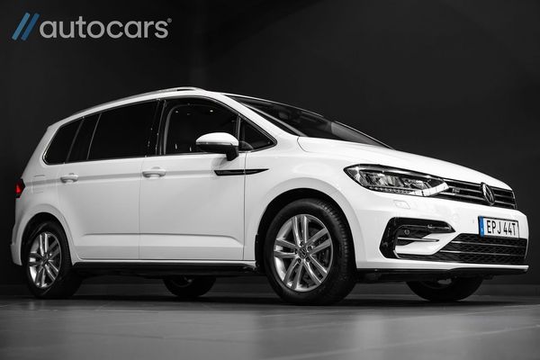 Volkswagen Touran 7-sits R Line 150hk DSG|Leasbar|Backkamera|Värmare|Drag - 2021