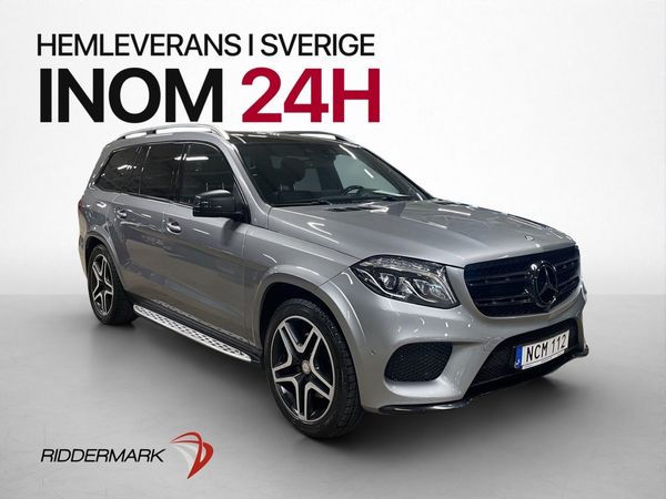 Mercedes GLS350 d 4M 7 Sits Pano Drag Skinn 360° Luft - 2016