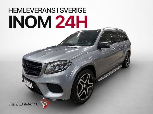 Mercedes GLS350 d 4M 7-Sits Pano Drag Skinn 360° Luft - 2016