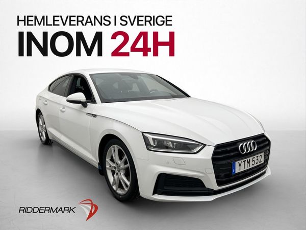 Audi A5 2.0 TFSI Full S-Line Halvskinn Matrix - 2018