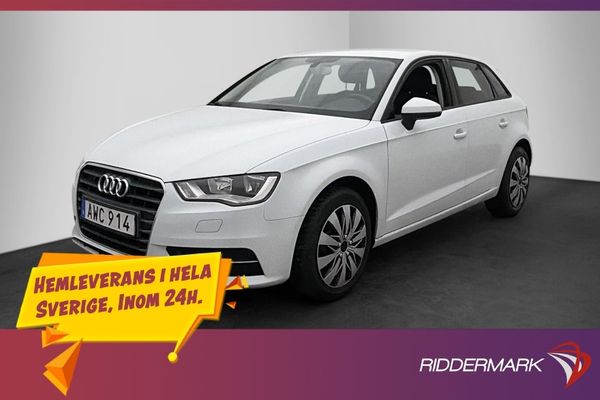 Audi A3 Sportback 1.6 TDI 105hk Proline M&K-Värmare - 2014