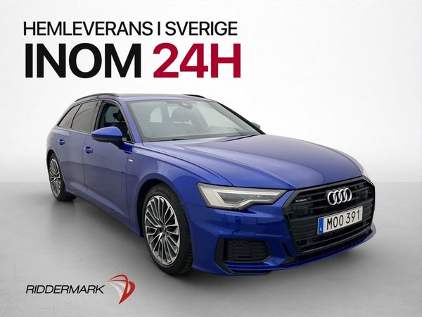 Audi A6 55 TFSI e Q 367hk S-Line B&O Cockpit Drag Moms - 2023