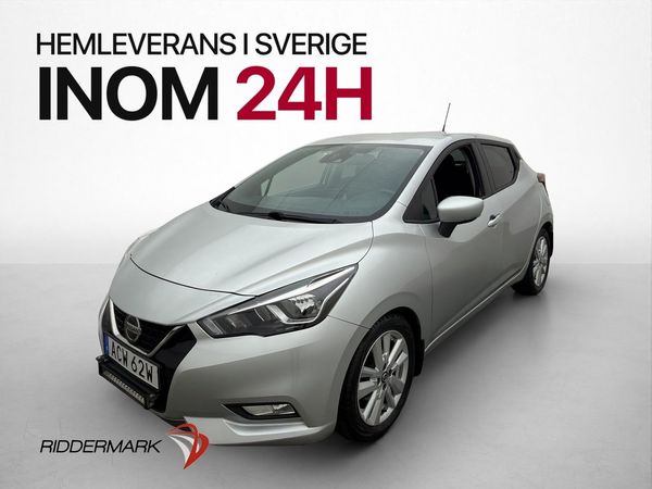 Nissan Micra 1.0 Endast 0,50l/mil LaneAssist ISOFIX Farthåll - 2019