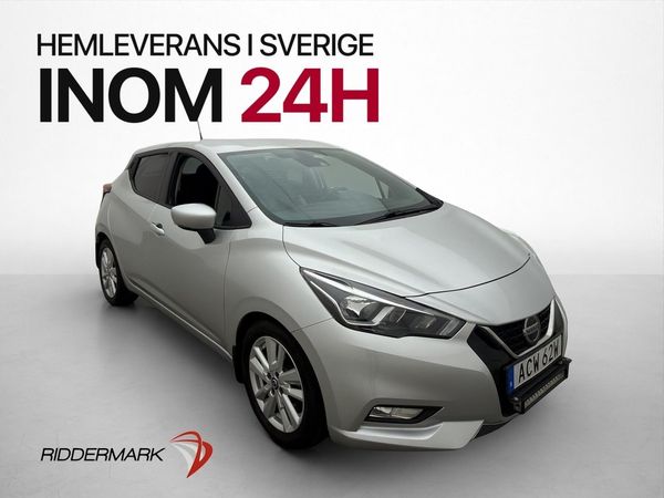 Nissan Micra 1.0 Endast 0,50l/mil 404kr skatt LaneAssist - 2019