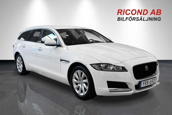 Jaguar XF 20d 180HK SPORTBRAKE VÄRMARE DRAG SKINN - 2019