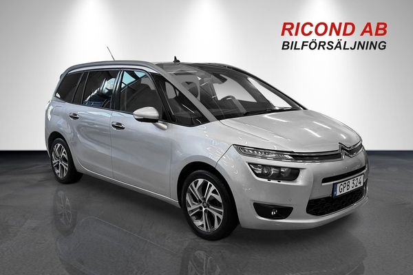 Citroen C4 Picasso Grand 1.6 HDi AUT EXCLUSIVE DRAG 7SITS SKINN NAVI NY KAMREM - 2016