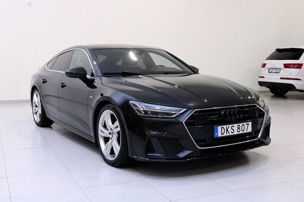 Audi A7 55 TFSI 340hk / Quattro S-line / Matrix / Värmare - 2019