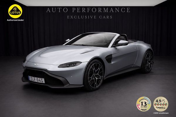 Aston Martin Vantage Roadster V8 510hk Black Pack / Hemleverans / - 2021