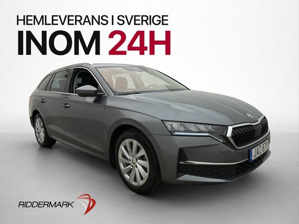 Skoda Octavia 1.5 TSI mHEV Drag Värmare Cockpit CarPlay MOMS - 2025