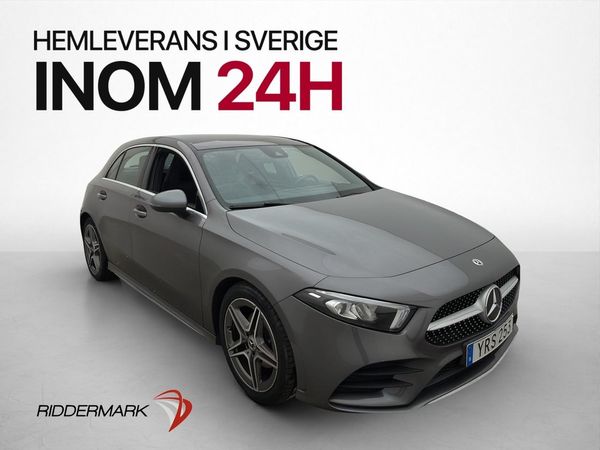 Mercedes A200 AMG Panorama Kamera Skinn/Alcantara - 2019