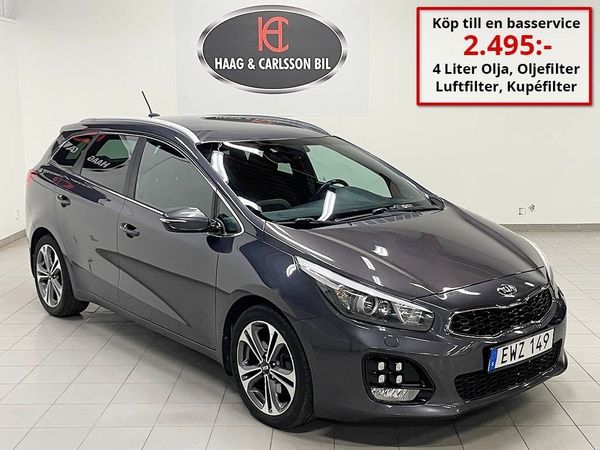 Kia Cee´d SW 1,6 CRDi GT-Line 136Hk - 2016